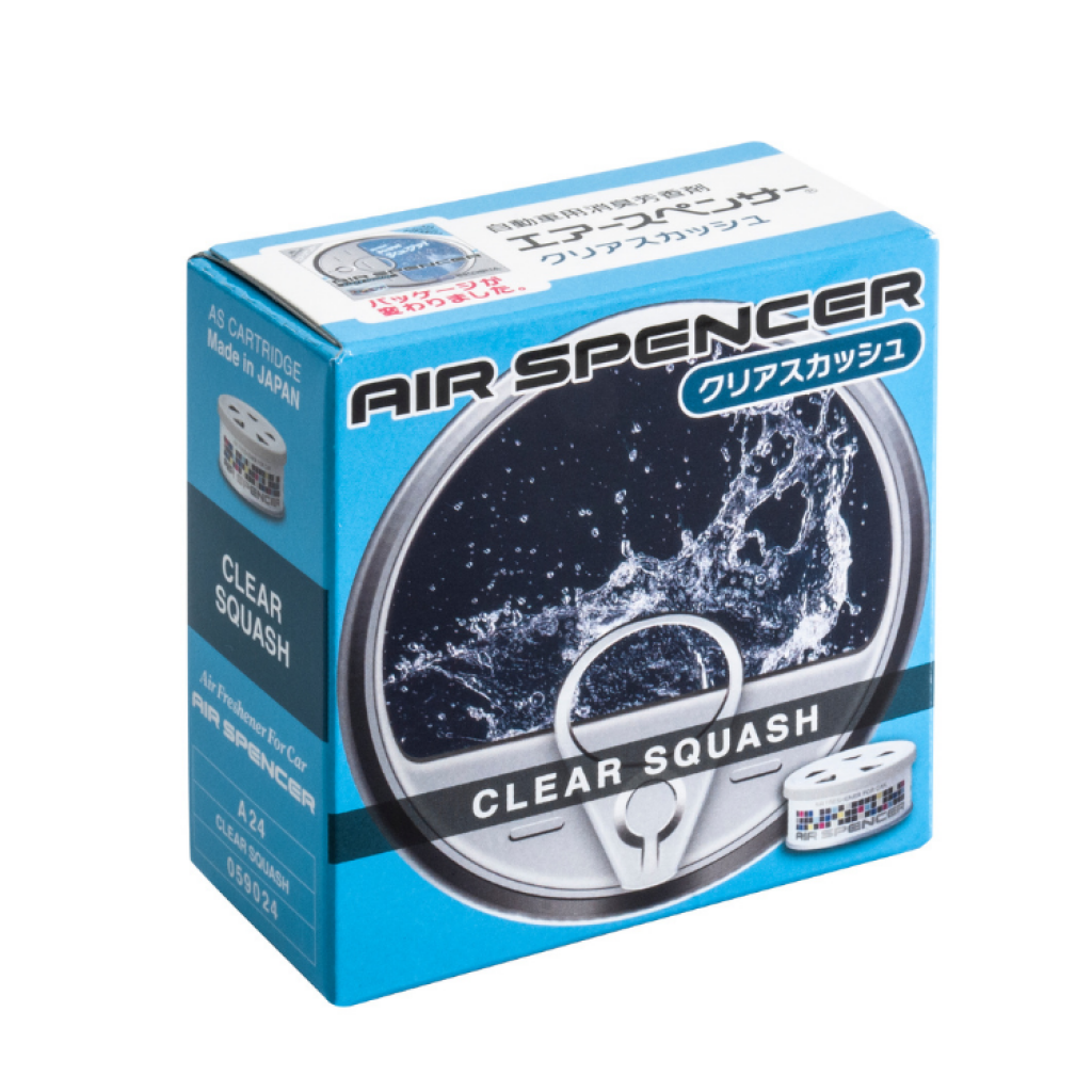 Eikosha Air Spencer JDM Japanese can style car air freshener in Clear